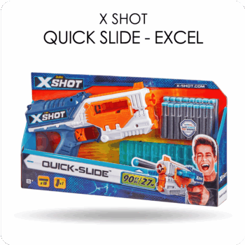 PISTOLA X-SHOT EXCEL QUICK SLIDE X1
