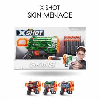 PISTOLA X-SHOT SKINS MENACE X1