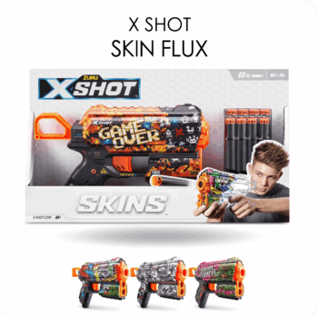 PISTOLA X-SHOT SKINS ZURU X1