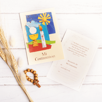 ESTAMPA COMUNION MODERNA SIMPLE X60