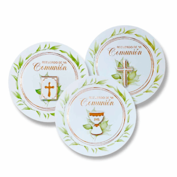 ESTAMPA COMUNION REDONDA X60