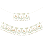 BANDERIN COMUNION GREEN X1