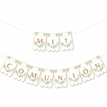 BANDERIN COMUNION GREEN X1