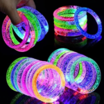 PULSERA ACRILICA LED X1