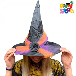 SOMBRERO BRUJIS C/TUL TRICOLOR X1