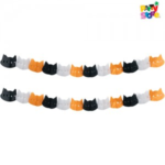 GUIRNALDA *GATOS* 3 COLORES 360CM X1