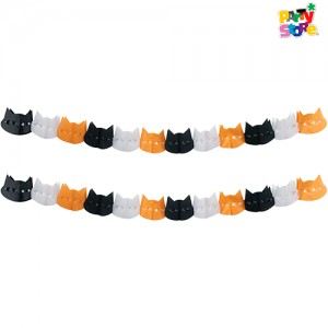 GUIRNALDA *GATOS* 3 COLORES 360CM X1