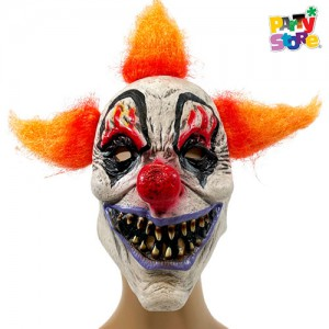 MASCARA LATEX PAYASO TRIPELO X1