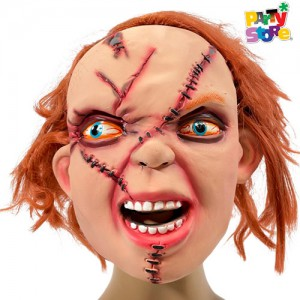 MASCARA LATEX MUÑECO MALDITO X1