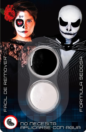 MAQUILLAJE HALLOWEEN BL/NG BLI X2