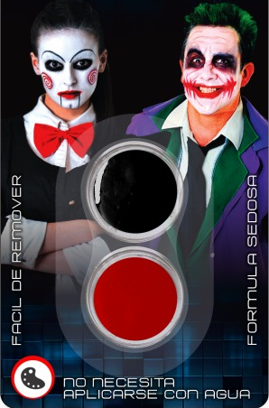 MAQUILLAJE HALLOWEEN RJ/NG BLI X2