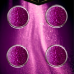 MAQUILLAJE GLITTERS X6 ROSA BARBIE