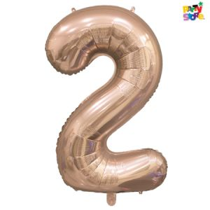 GLOBO METAL CHICO CHAMP GOLD Nº2 X1