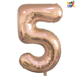 GLOBO METAL CHICO CHAMP GOLD Nº5 X1