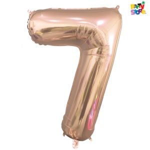 GLOBO METAL CHICO CHAMP GOLD Nº7 X1