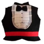 PECHERA CABALLERO TELA X1