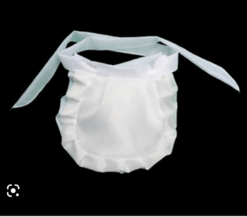 DELANTAL C/VOLADO CROSTI X4