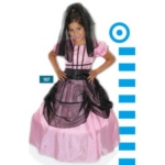 DISFRAZ DAMA ANTIGUA C/GASA T4 X1