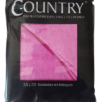 SERVILLETAS COUNTRY FUCSIA 33X33X40