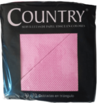 SERVILLETAS COUNTRY ROSA 33X33X40