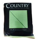 SERVILLETAS COUNTRY MANZANA 33X33X40